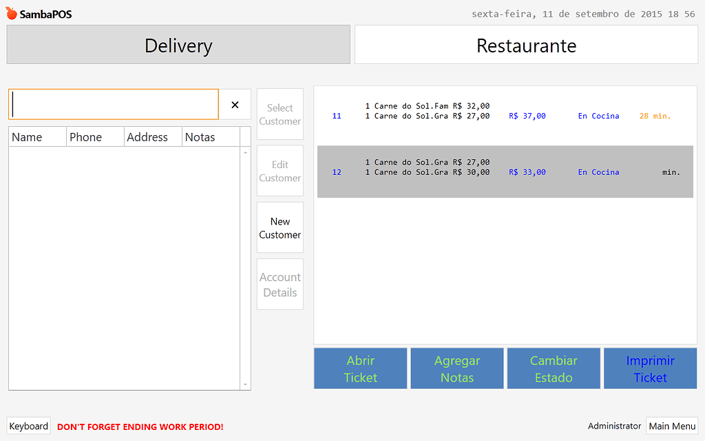 Tikcet lister and void orders - V5 Question - SambaClub Forum