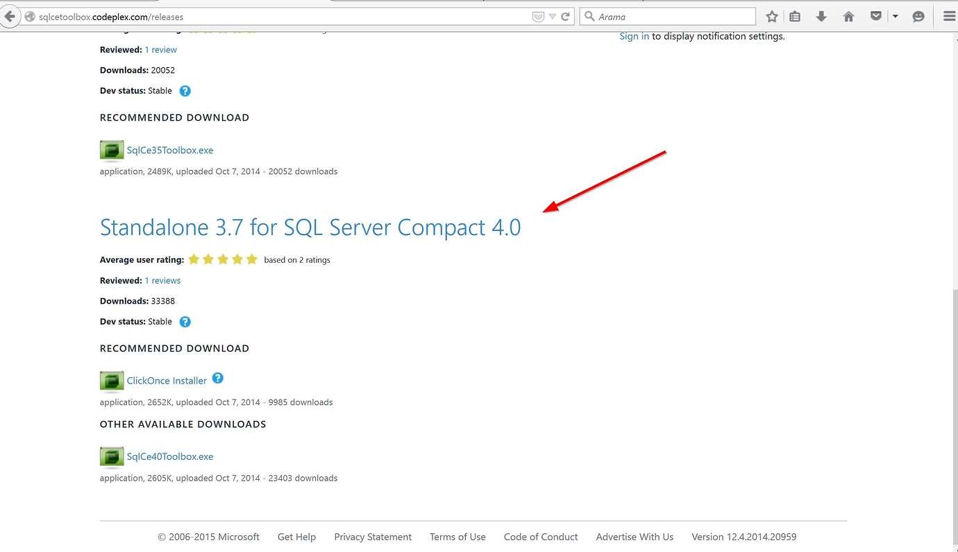 2014 sql server express download issues avast
