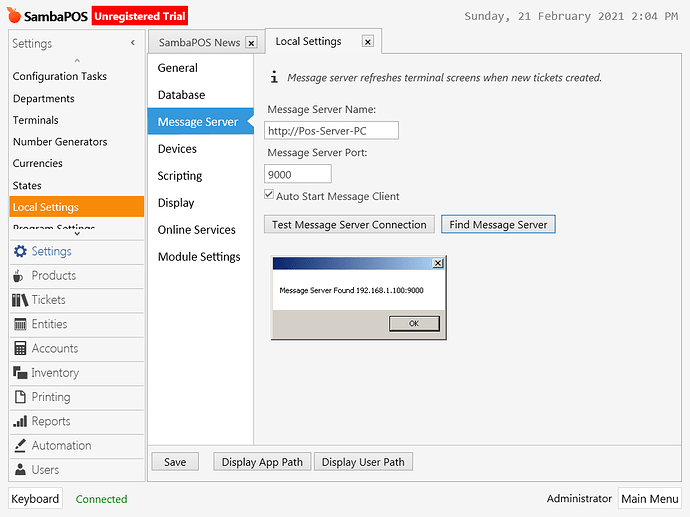 Workstation 2 - Message Service 3