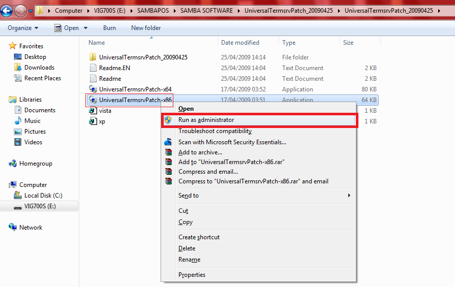 windows server 2012 termsrv dll patch