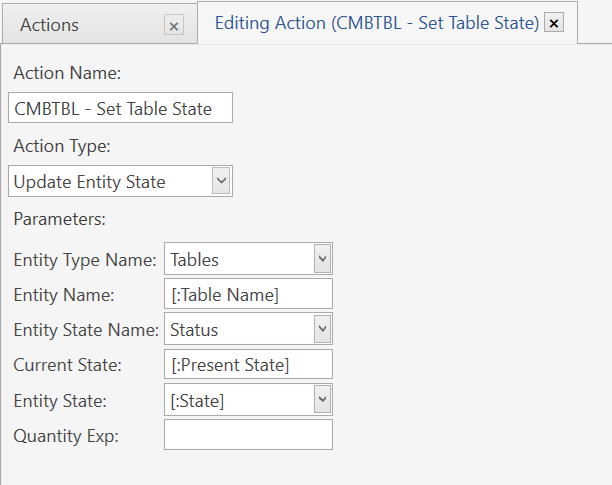 Action-CMBTBL - Set Table State